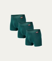 Undiemeister Boxershorts Heren - 3-Pack - Naadloos Ondergoed - Onderbroeken - Tencel - Misty Forest (Groen) - Maat M
