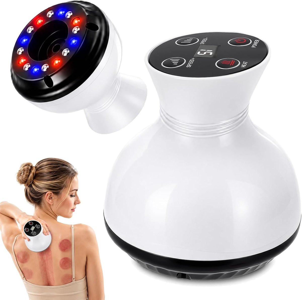 Effectieve 4-in-1 Massager voor het Verminderen van Cellulite en Verbeteren van de Bloedcirculatie