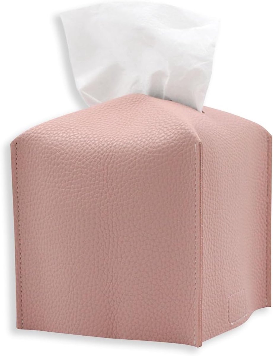 Doekjesdoos - 13 x 13 x 13 cm - Roze