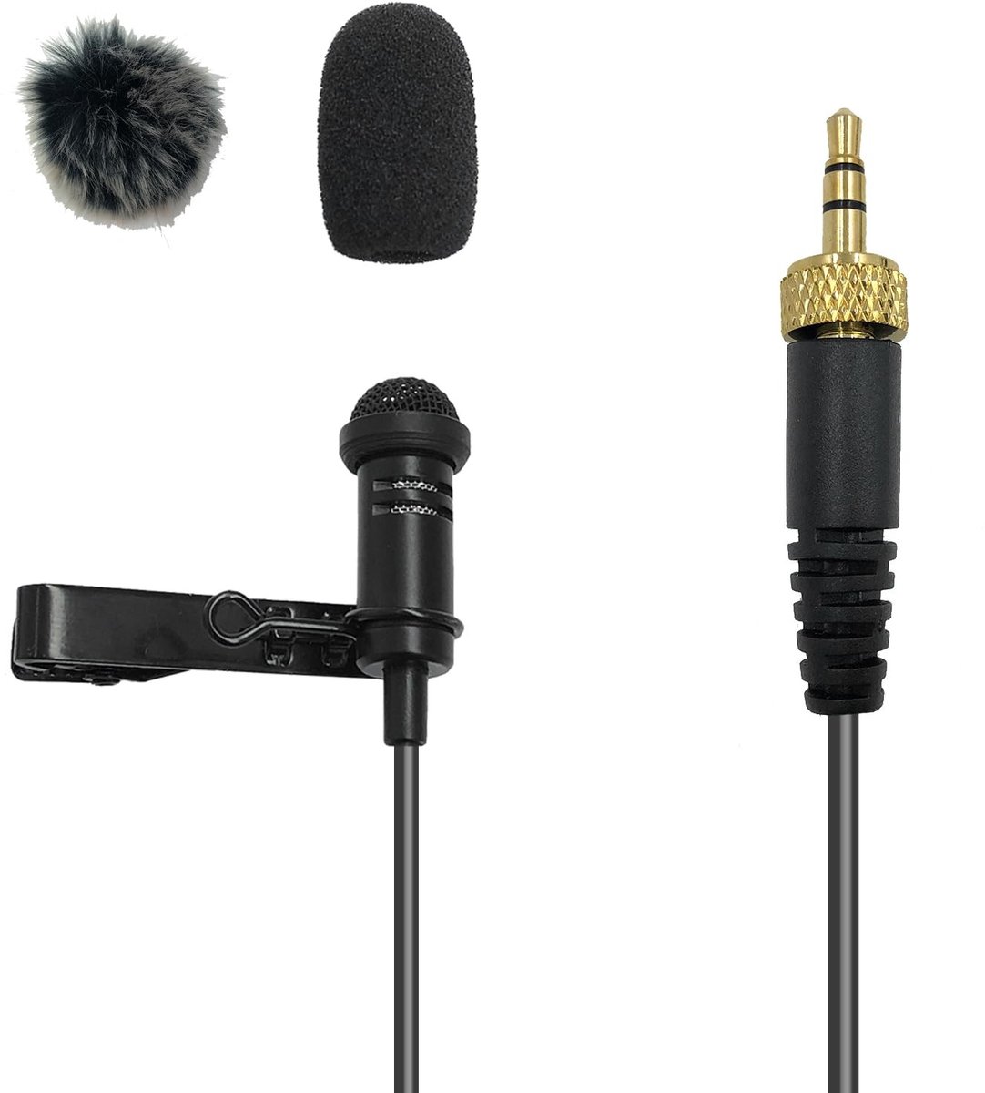 Elzusha - Lavalier Microfoon - Omnidirectioneel met Clip