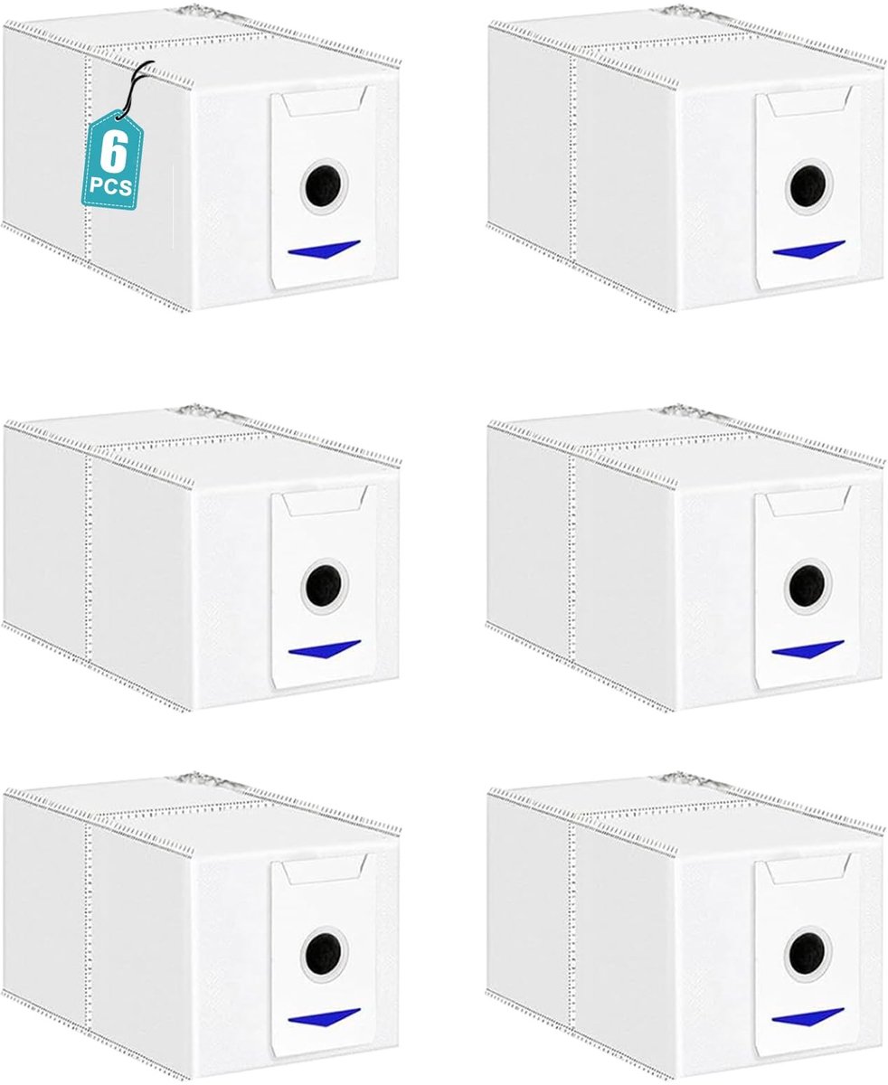 Elzusha - Stofzakken voor Ecovacs Deebot T30 Pro Omni - 6 Stuks