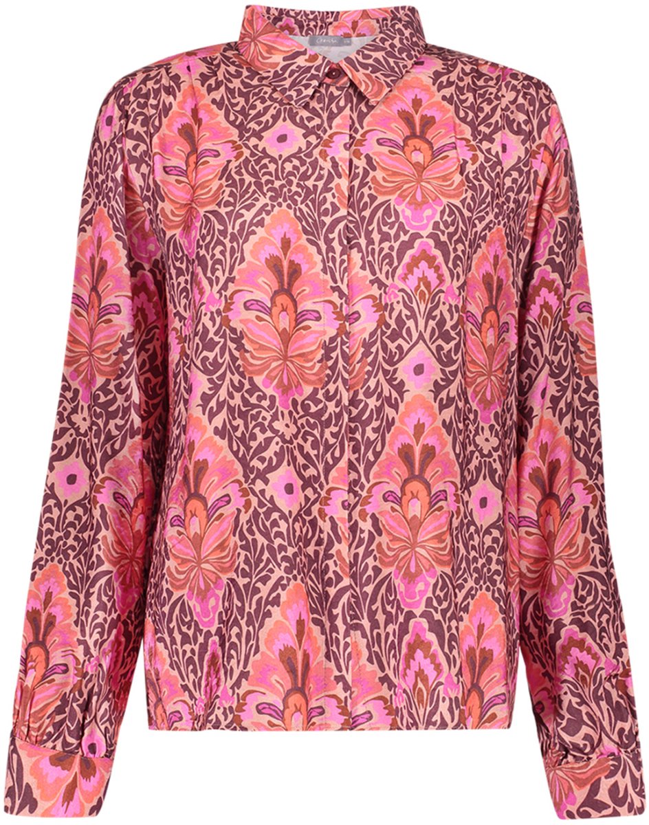 Geisha blouse bloem 63663-20 maat L