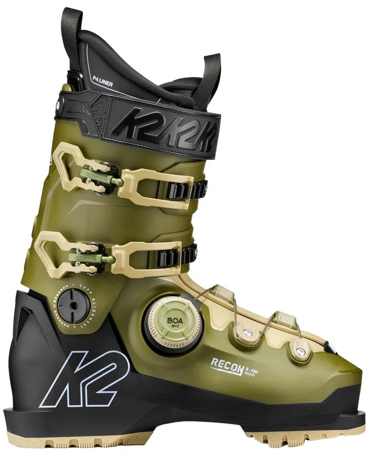 K2 Skis Recon X 130 Boa Alpine Skischoenen 28.5 Groen