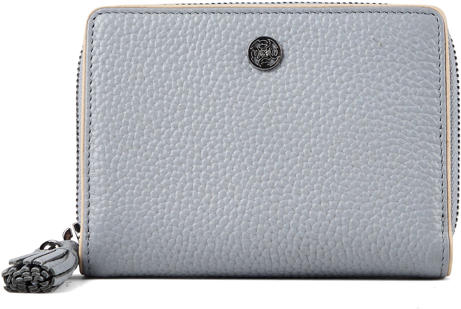 Esquire portemonnee Virginia Zip Wallet Light Blue Lichtblauw
