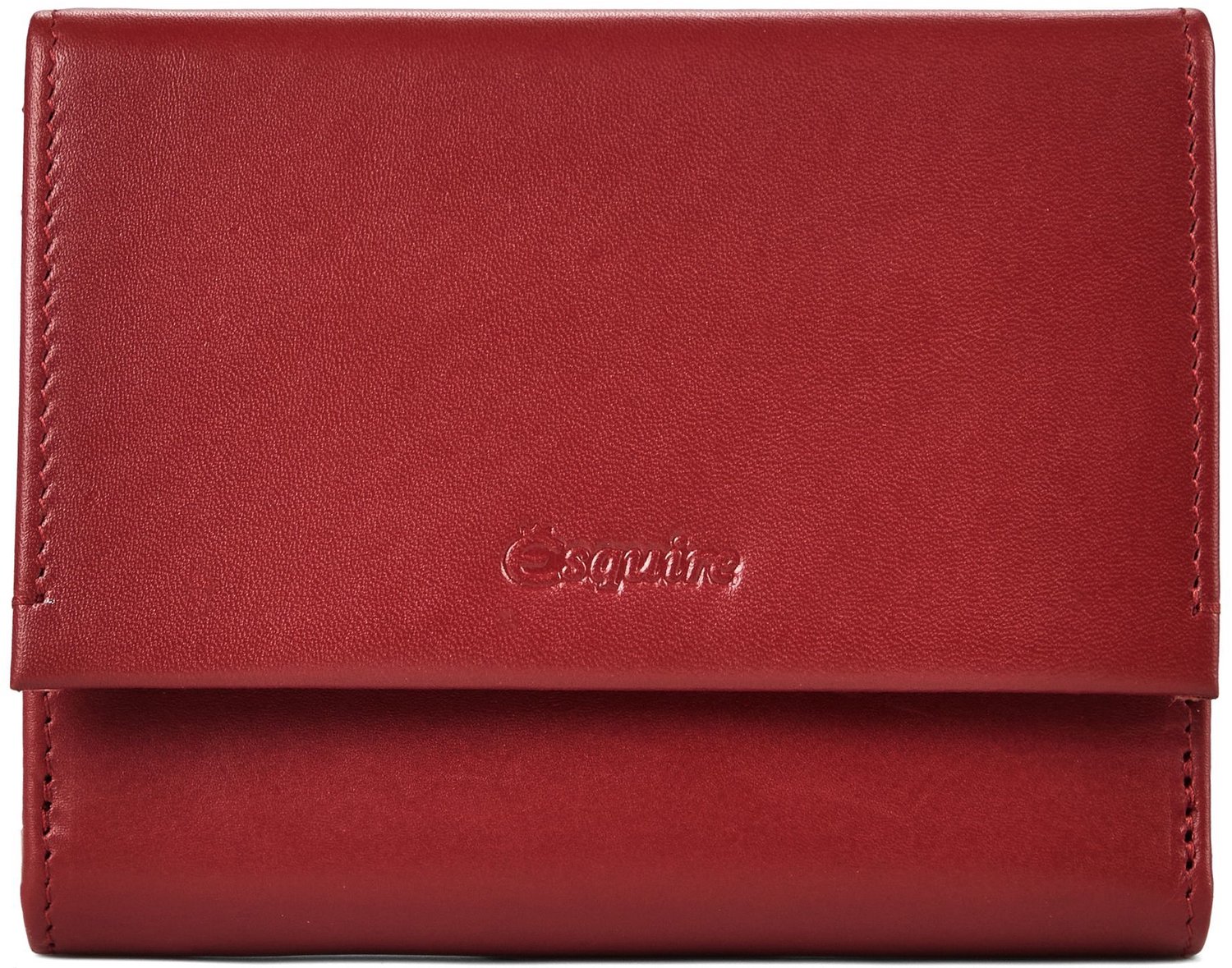 Esquire Silk Portemonnee RFID-bescherming Leder 12 cm - Dames - Horizontaal - rot