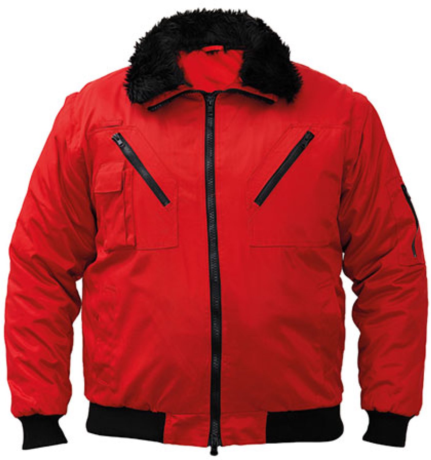 Korntex Robust 4-in-1 Workwear Pilot Jacket Oslo KX809 Rood