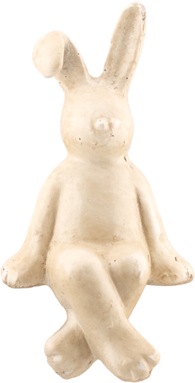Aardewerk ornament bunny zittend S