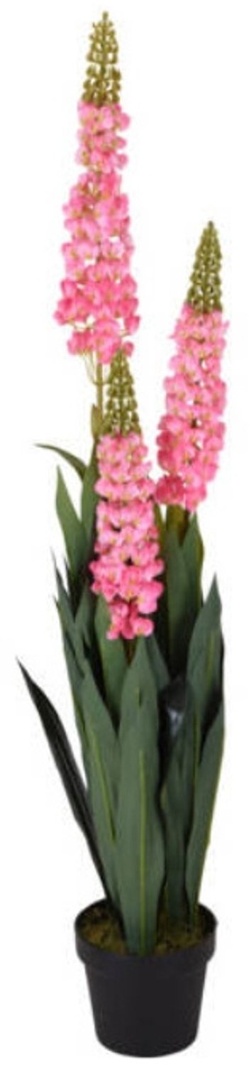Home Styling Collection - Kunstmatige lupine in pot, 120 cm - roze