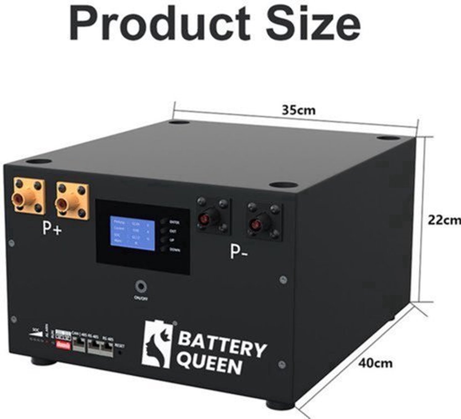 Batterijbox 16PCS EVE 105AH - 48V 105AH Capaciteit - 5KW Vermogen - Voor Zonne-energie Opslag