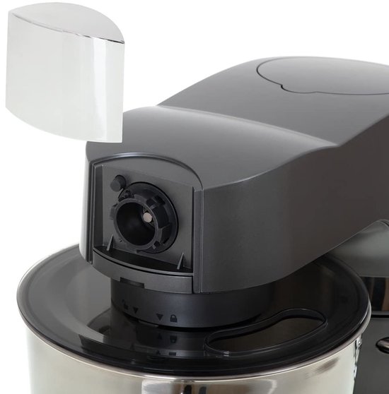 Keukenmachine 2200 W - 7 Liter Mengkom - Roestvrij Staal Kunststof - Multifunctionele Planeetrobot - Roermachine — afbeelding 3