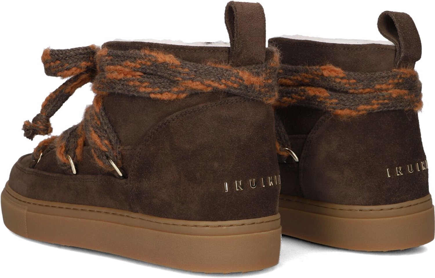 Inuikii Knot Laarzen - Suède - Dames - Bruin - Maat 37