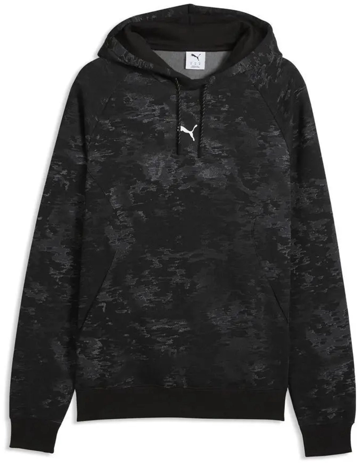 Hoodie met raglanmouwen Puma Zwart