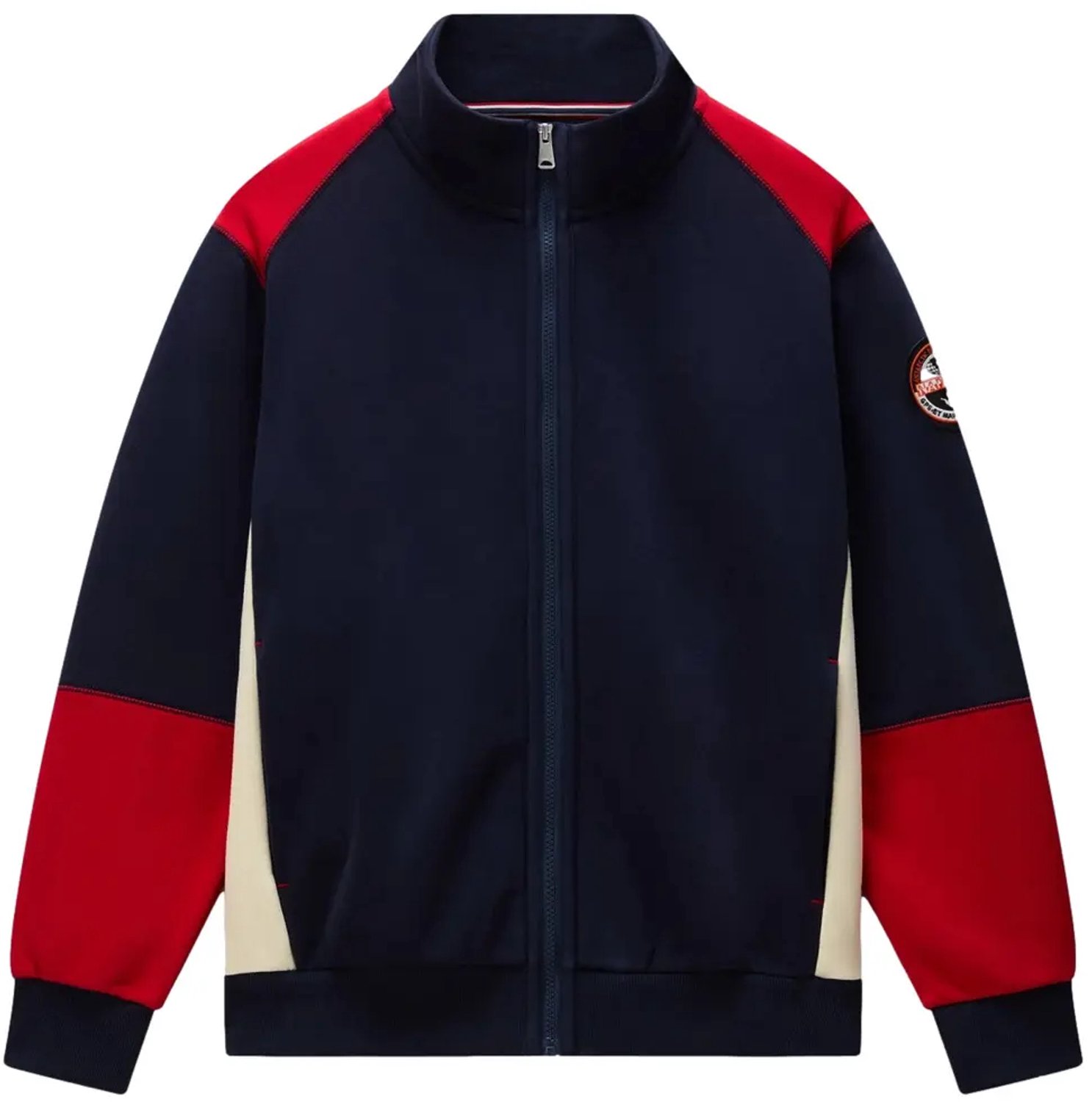 Zip-up sweatshirt Napapijri Archive Mru1