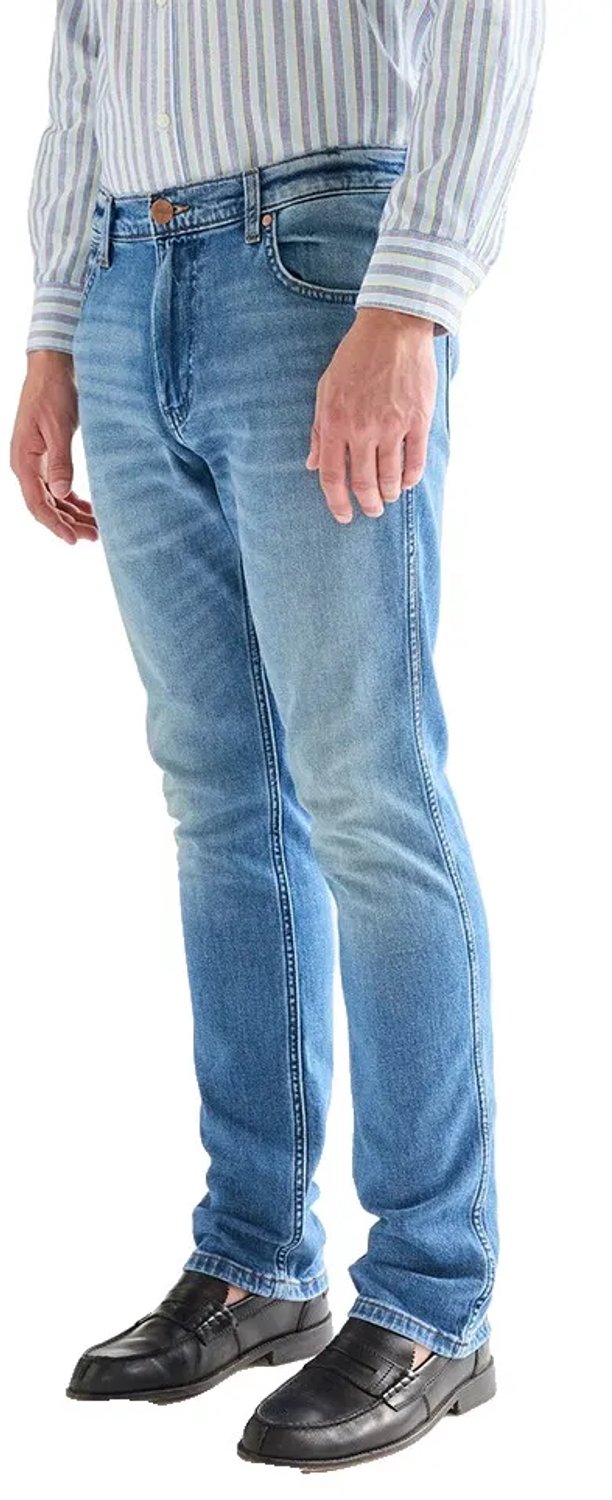 Wrangler 112377801 Greensboro Regular Fit Spijkerbroek 40 32 Man Blauw