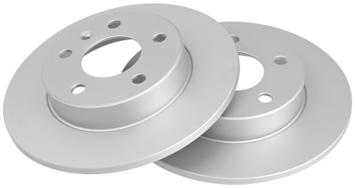 A.B.S. 16955 Remschijven achter, set van 2 - Opel Astra G/H, Meriva A/B, Corsa C - 264 mm - massief