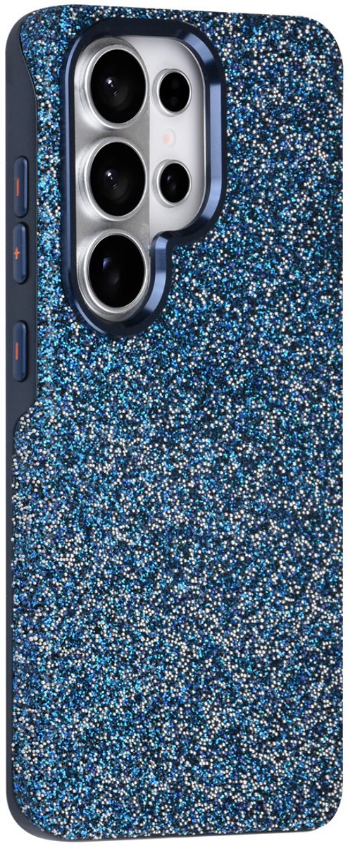 TUNIQ Backcover hoesje voor Samsung Galaxy S26 Ultra - Glitter - Blauw