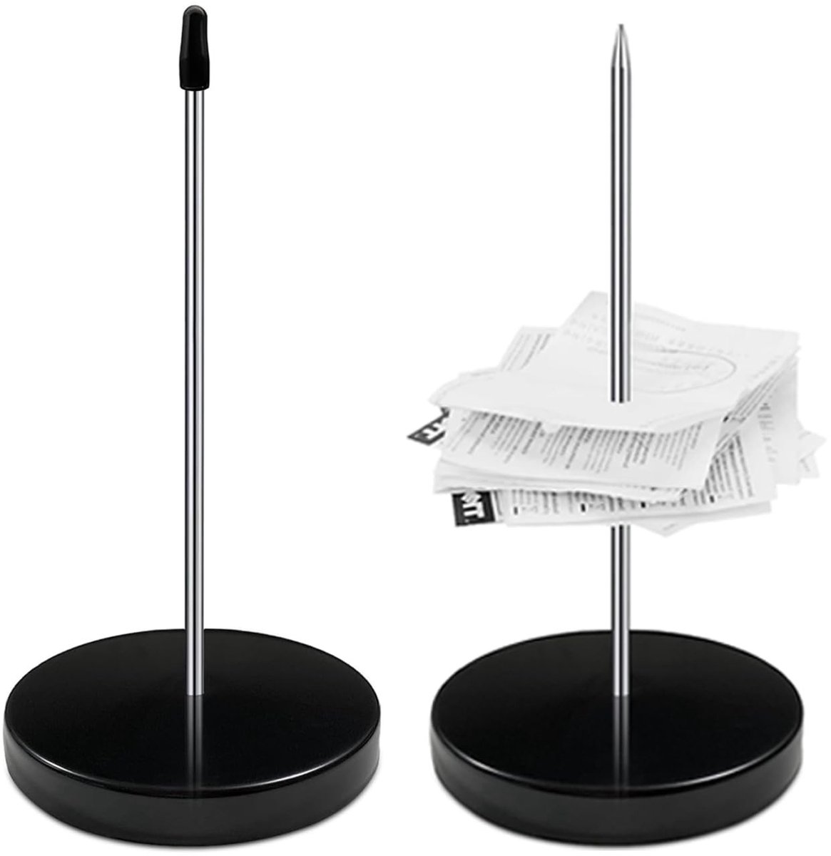 Solidchoice - Set van 2 RVS Note Skewers voor Memo's en Ontvangsten
