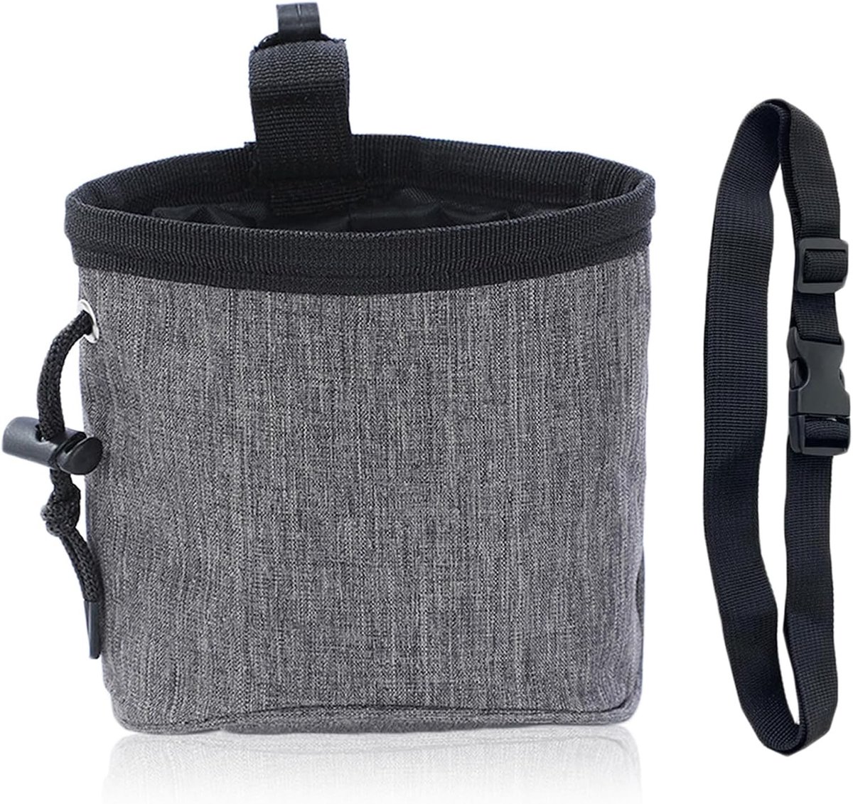 Handvrije Honden Snacktas met Poepzakdispenser en Verstelbare Taille voor Training en Buitenactiviteiten met Puppies en Honden