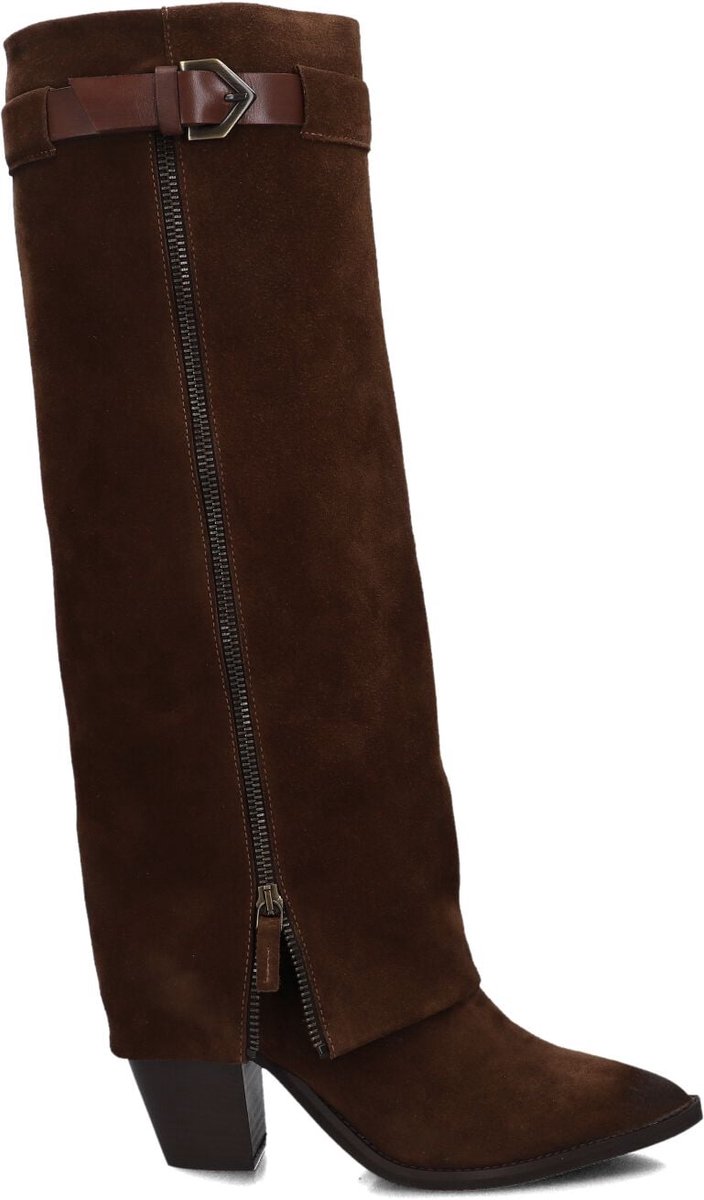 LINA LOCCHI Aw448 Laarzen - Suède - Dames - Bruin - Maat 40