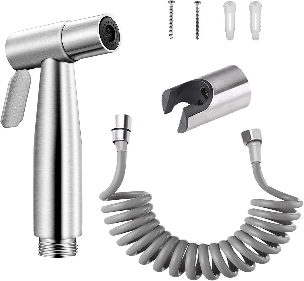 Handdouche voor bidet - Verhoog je hygiëne met verstelbare spuitkop, eenvoudig te installeren en waterbesparend