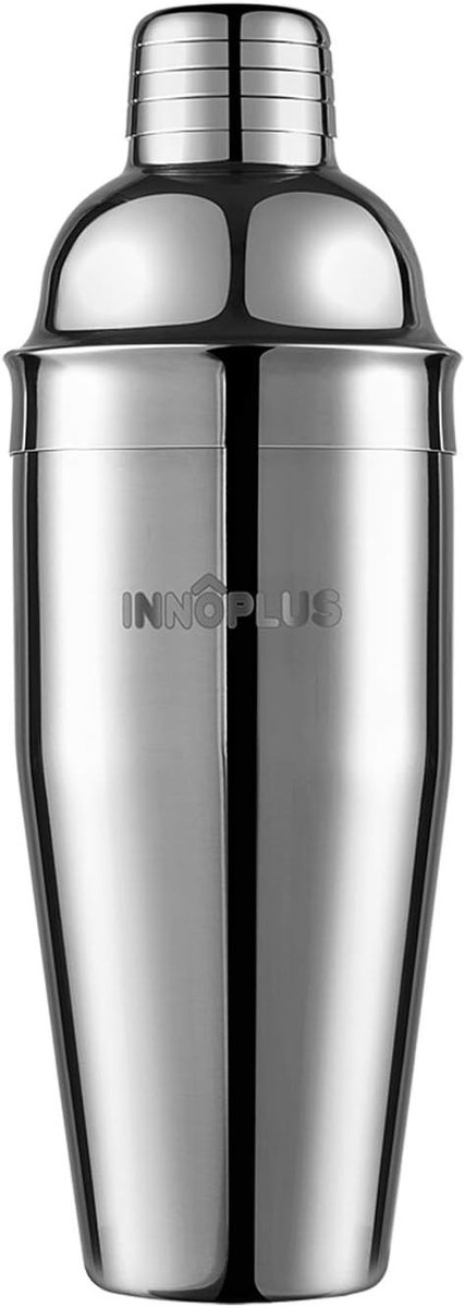 Cocktailshaker Set - RVS - 750 ml - Professionele Barshaker voor Thuisgebruik - Voor Cocktails en Drankjes