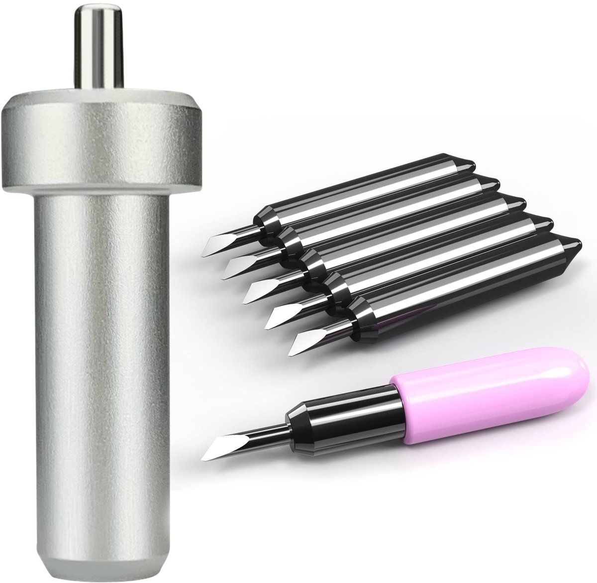 Elzusha - Snijmes Houder met 5 Stukken Blades voor DIY Projecten