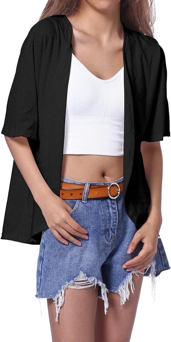 Dames Kimono - Zomer Blouse - Strand Bedekking - Lichtgewicht Design - One Size - Gedrukt