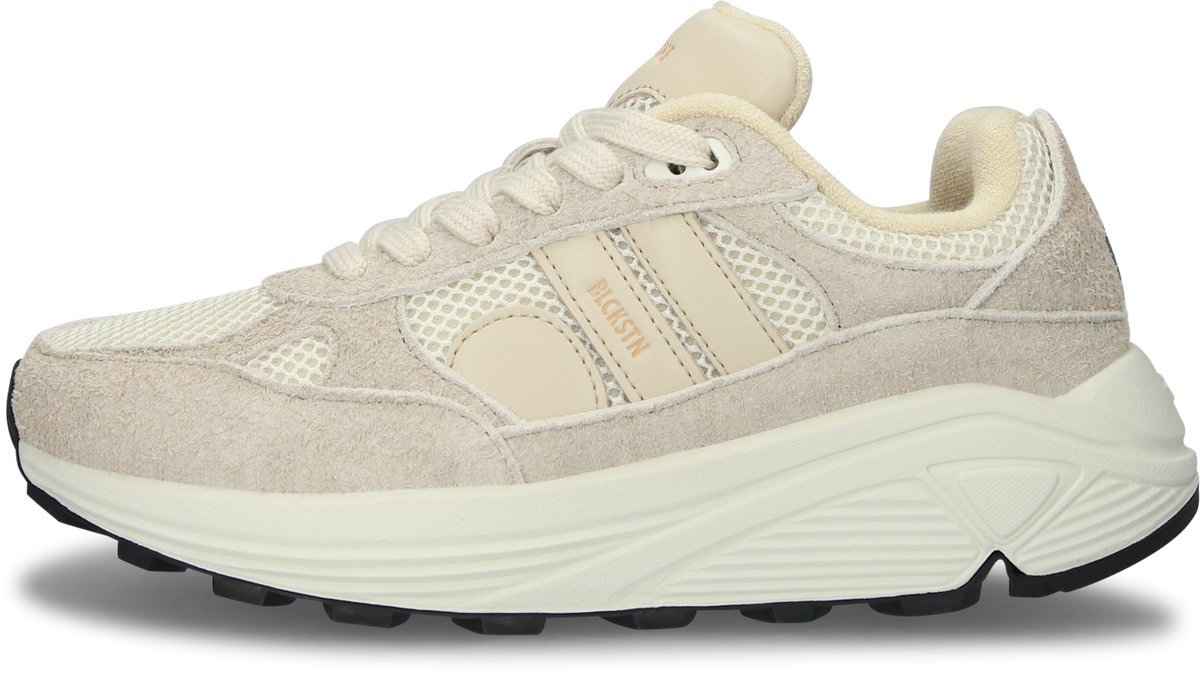 Blackstone V-RILEY - GL782 Rainy Day - Runner Sneaker - Vrouw - Light grey - Maat: 36