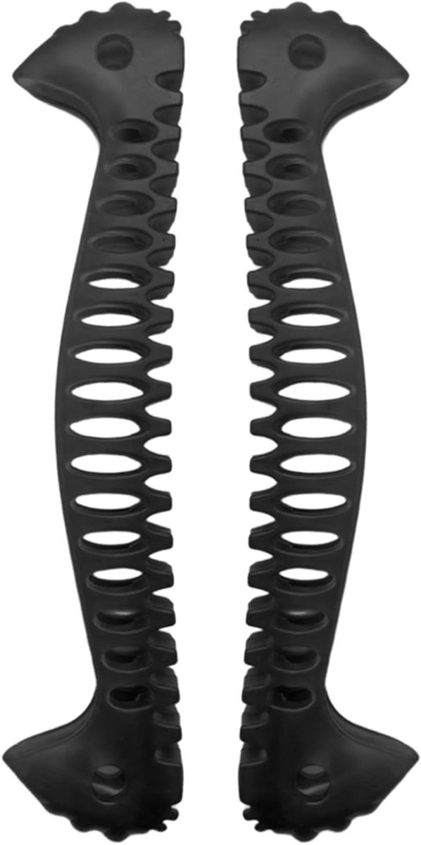 Schaats Beschermers - Soakers Hoezen - Schaatsen Beschermen - Vochtabsorberend Materiaal - Universele Maat - Zwart