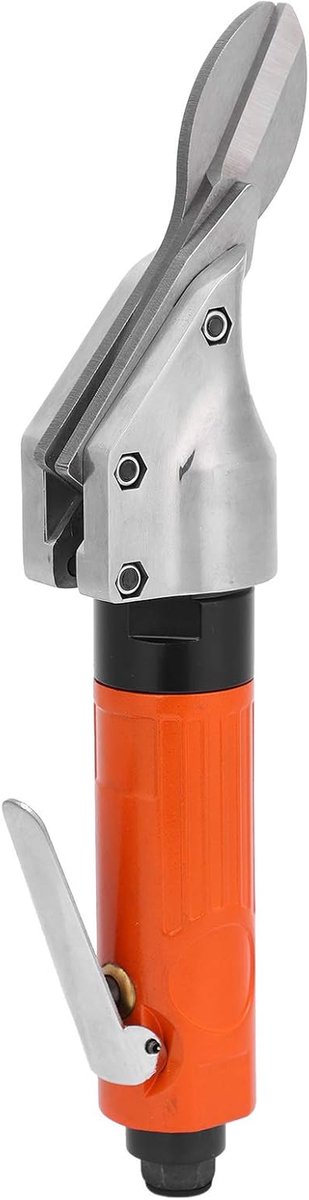 Metaalschaar - Pneumatische schaar - Metaal snijden - Hoge snijcapaciteit - 12 mm dikte - Gestreept Oranje