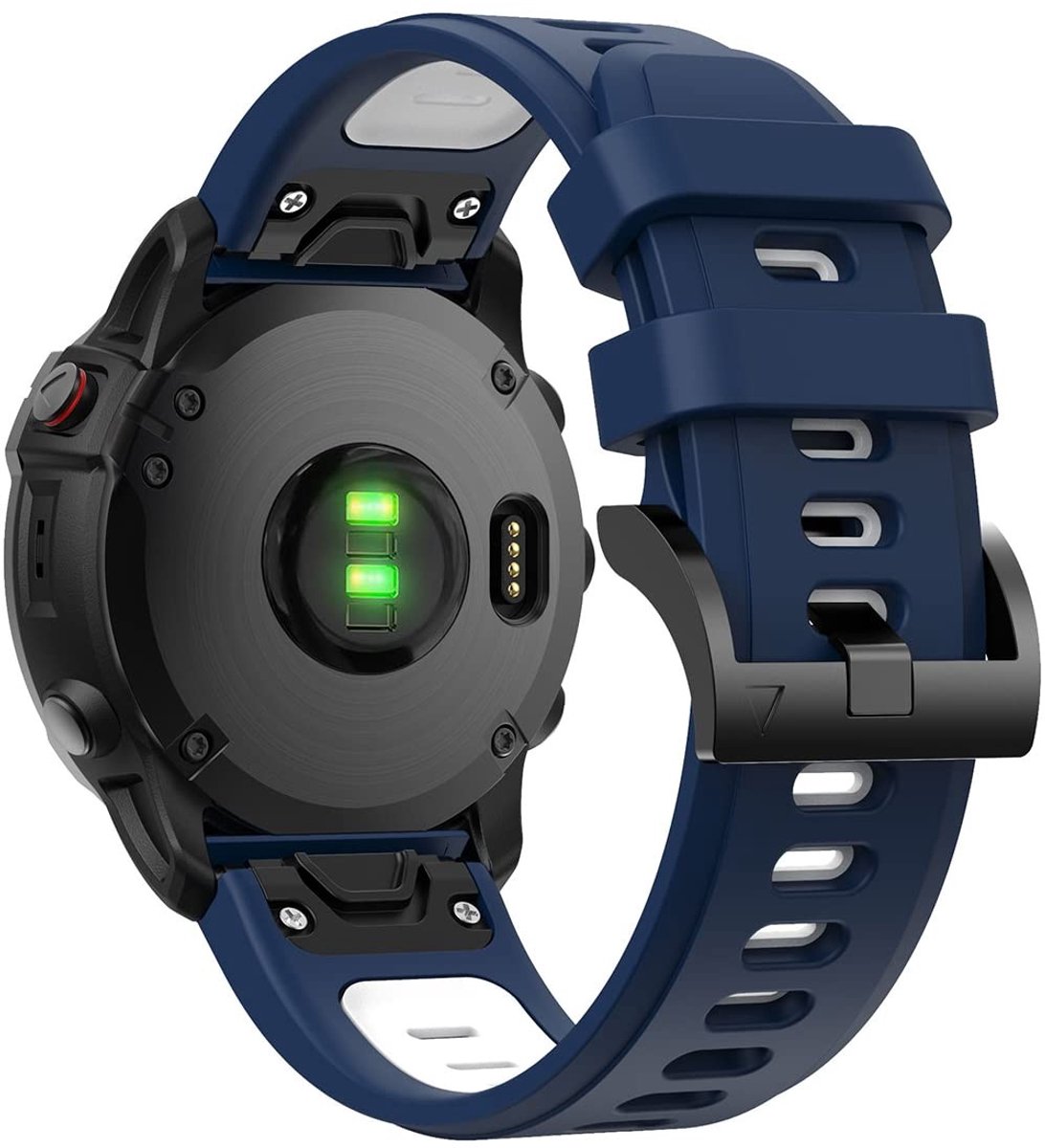 Elzusha - Silicone Vervangband voor Garmin Horloges, 26mm