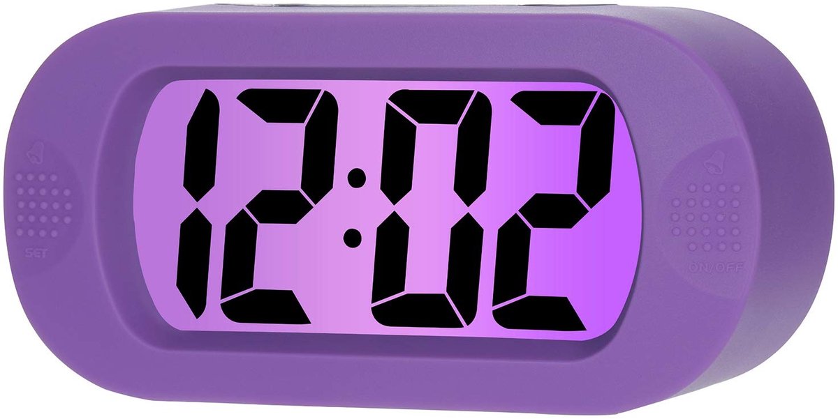 Elzusha - Digitale Wekkerradio met Nachtlamp en Sluimerfunctie voor Kinderen