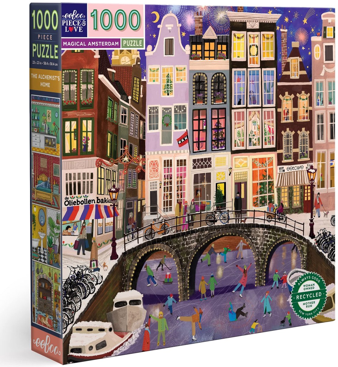 Elzusha - Puzzel van 1000 Stukjes - Magisch Amsterdam
