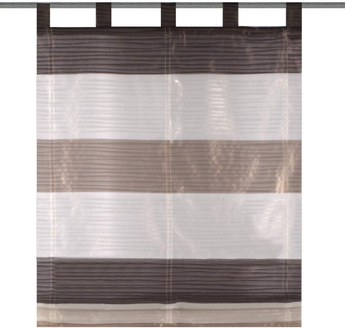 Elzusha - Roller Blind met Kruisstrepen - 130 x 80 cm