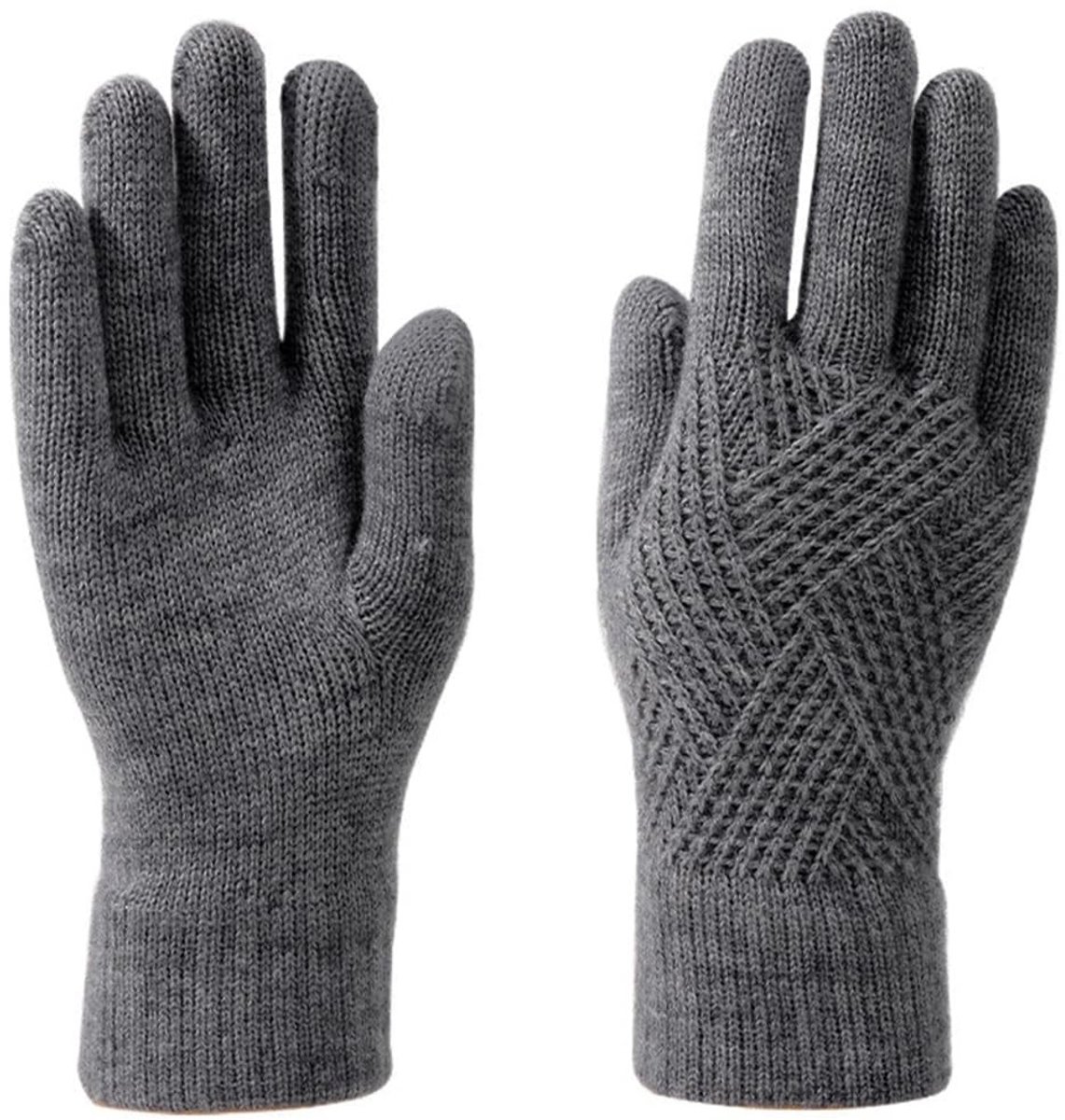 Elzusha - Dikke Winterhandschoenen met Touchscreen Functie, Warm en Comfortabel