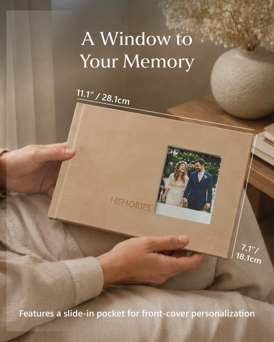 Polaroid Fotoalbum met Schrijfruimte - Photo Album voor i-Type & 600 Foto - ShopVlot