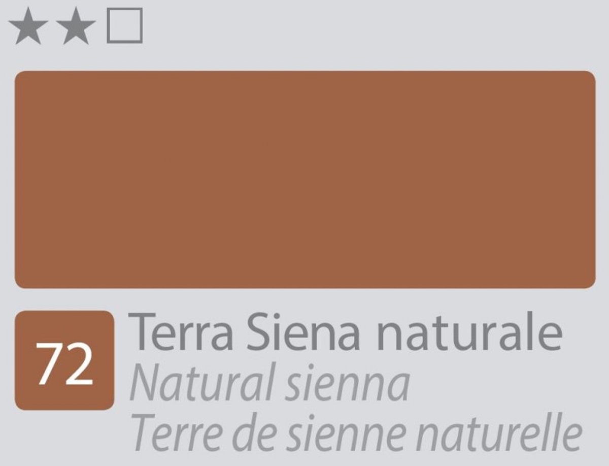 Divolo Accademia Olieverf 20 ml. - Natural Sienna