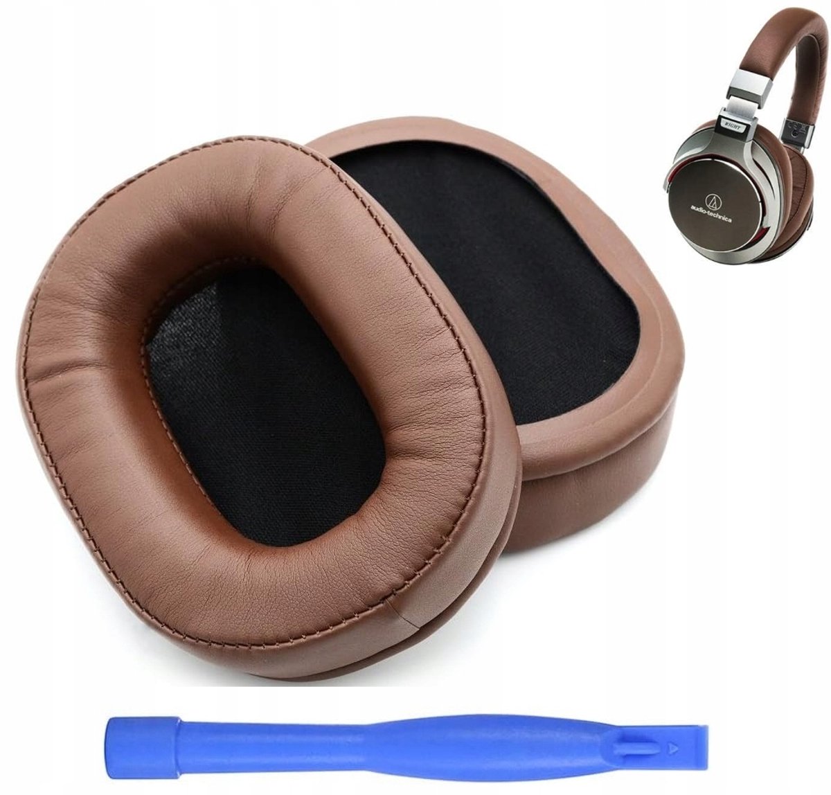 Nieuwe Leren Oorkussens voor Audio-Technica ATH-M50x M40x