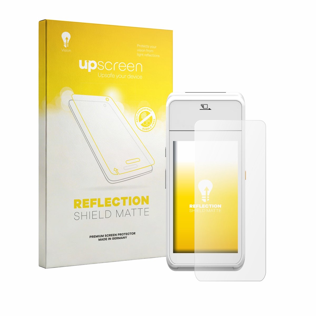 upscreen - Screenprotector voor Pax A99 - Folie Beschermfolie anti glare matte