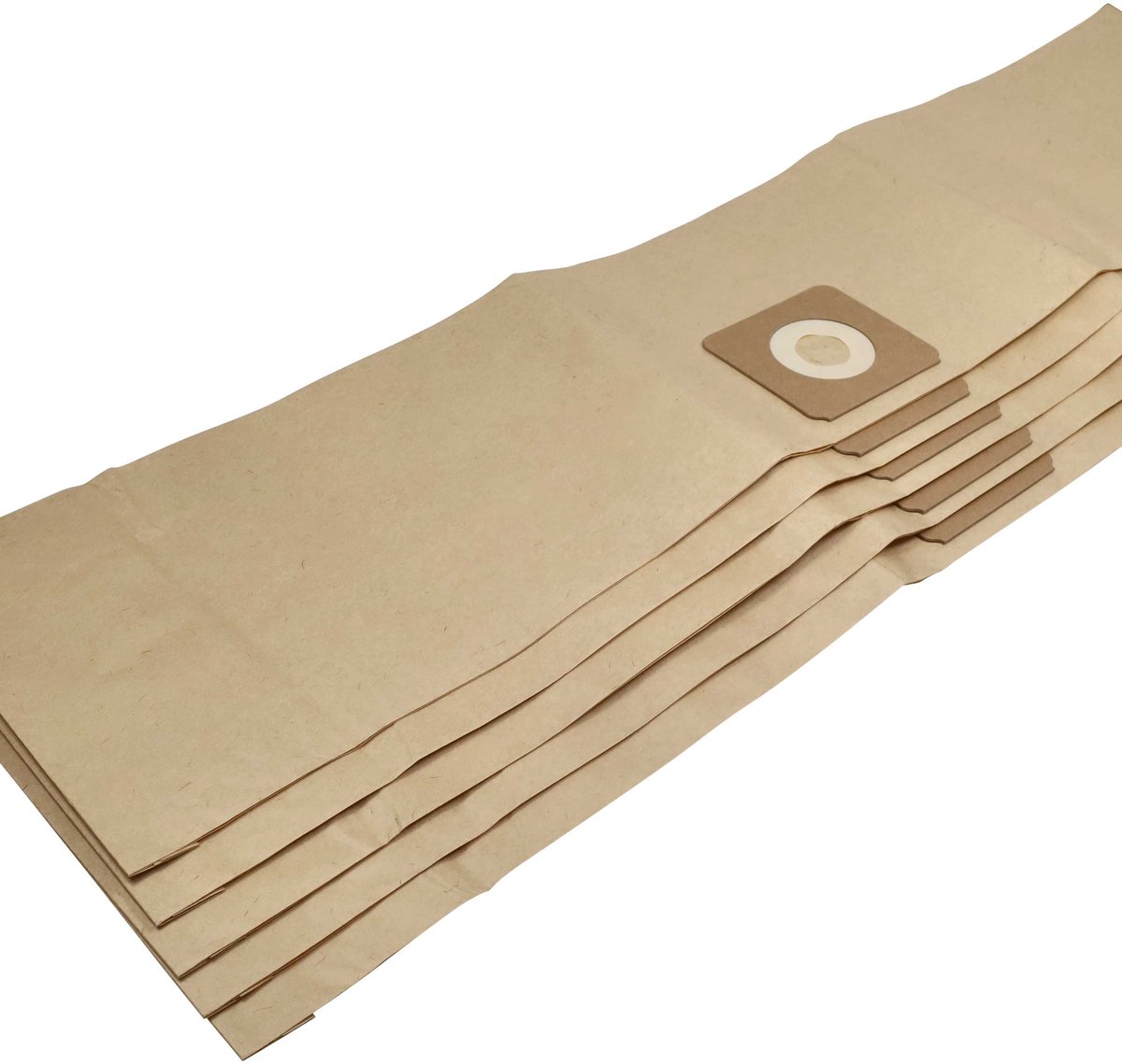 vhbw 5 stuks vervangende stofzakken voor Bosch 2609256F32 voor stofzuigers - 85,95 cm x 19,9 cm bruin