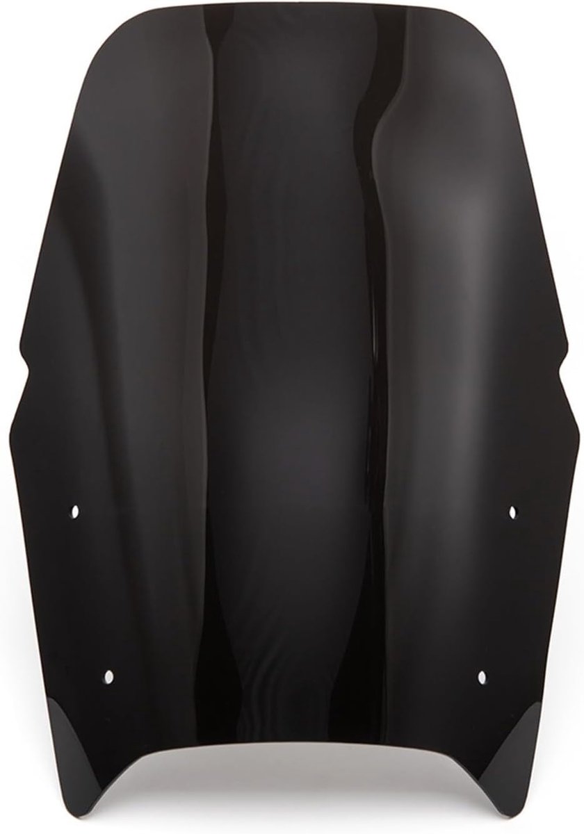 Motorfiets Windscherm - Winddeflector Beschermer - Comfortabel Rijden - Effectieve Windvermindering - 4 mm Dik - Zwart