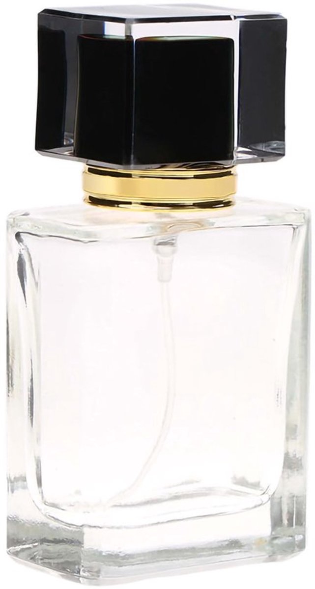 NTHProducts - Lege Parfumfles - Vullbare Parfumfles - Handzaam en Duurzaam - Zwart