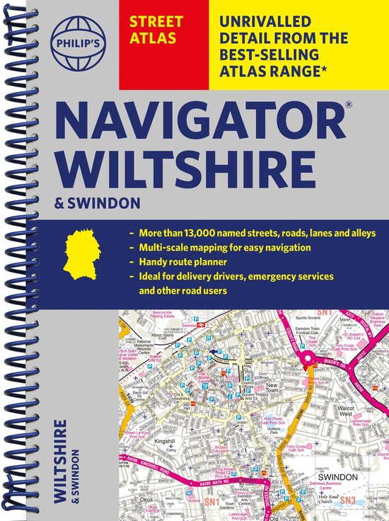 Philip's Street Atlas- Philip's Navigator Street Atlas Wilts ... - cover