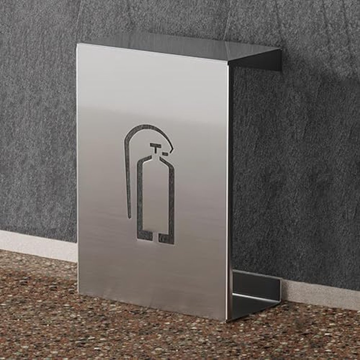 Dubbele Brandblusserkast - Brandblusser Opslag - Veiligheid Verzekeren - Met Slot - 55 cm x 35 cm x 22 cm