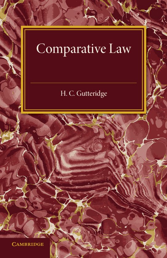 Comparative Law - cover