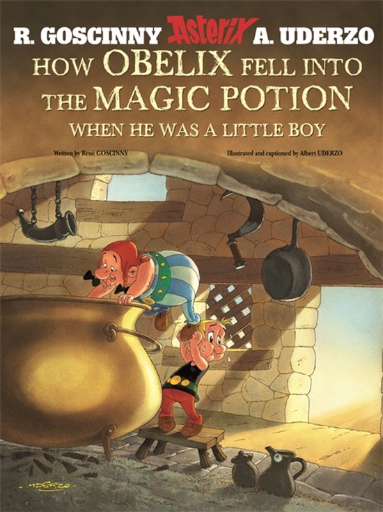 How Obelix Fell Into The Magic Potion - cover
