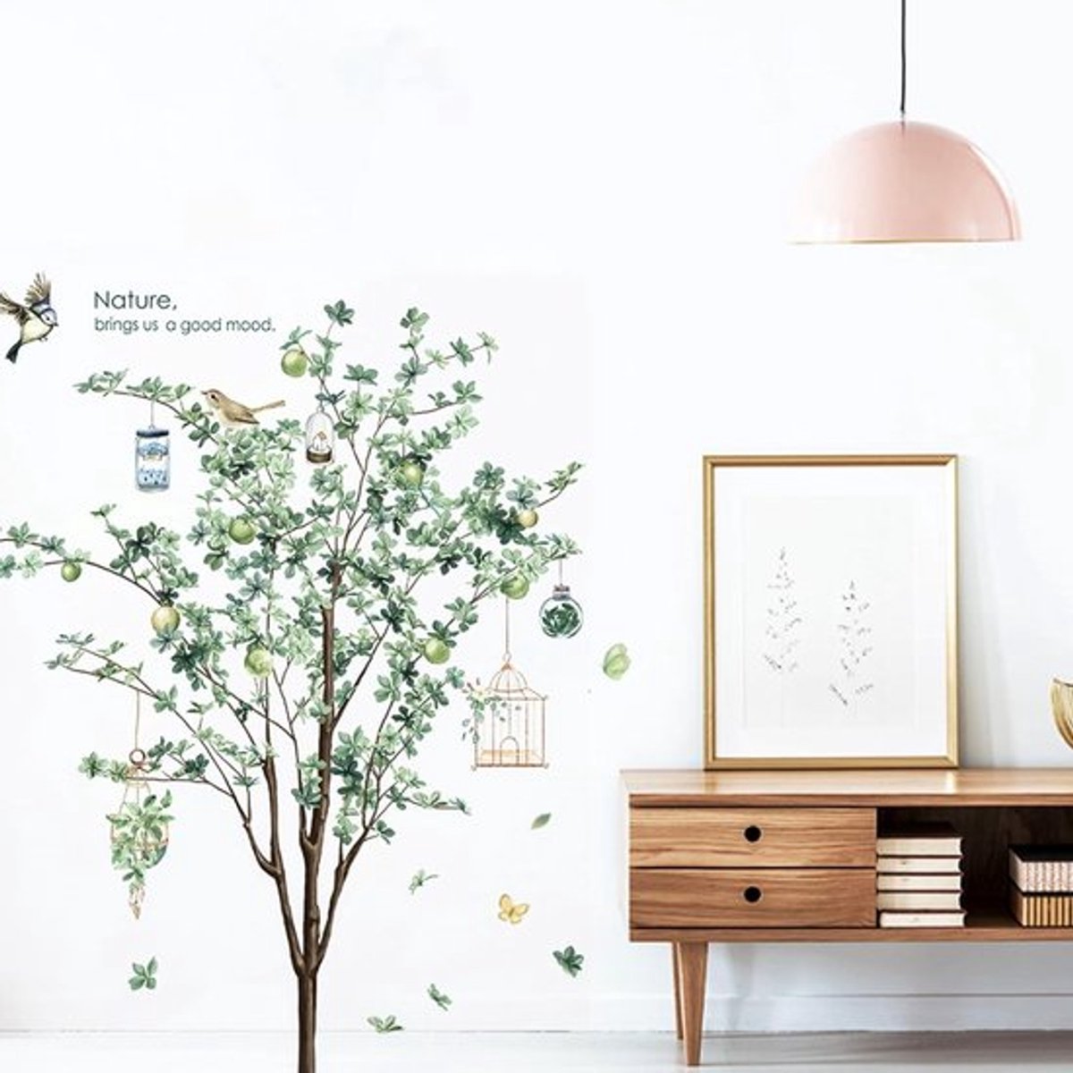 Store_8 - Muursticker Eucalyptus - Groene Planten - Verwijderbaar - Woonkamer