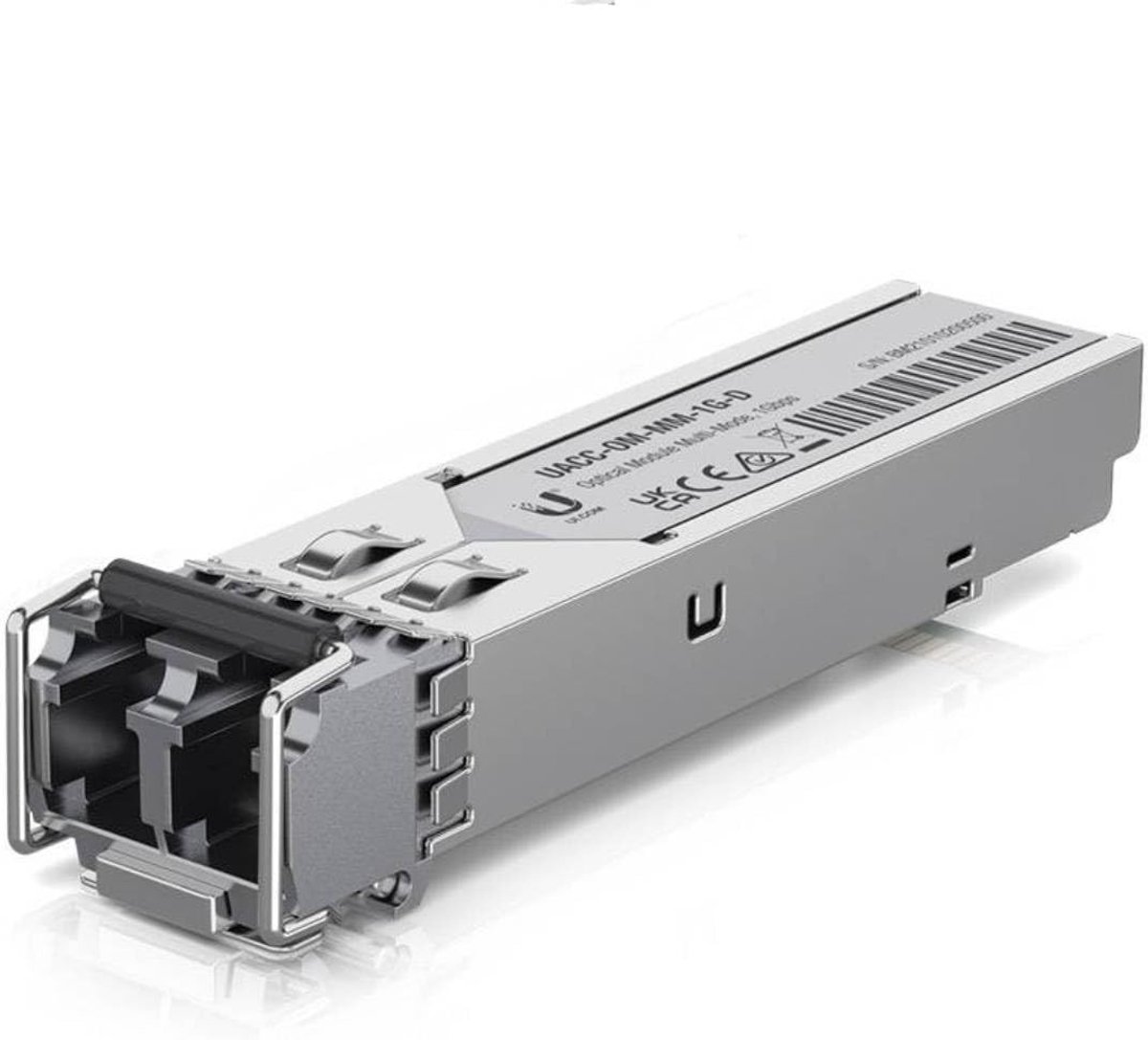 Netwerk Transceiver Module - SFP Glasvezel - Netwerk Uitbreiding - Gigabit Snelheid - 550m Bereik - Zilver