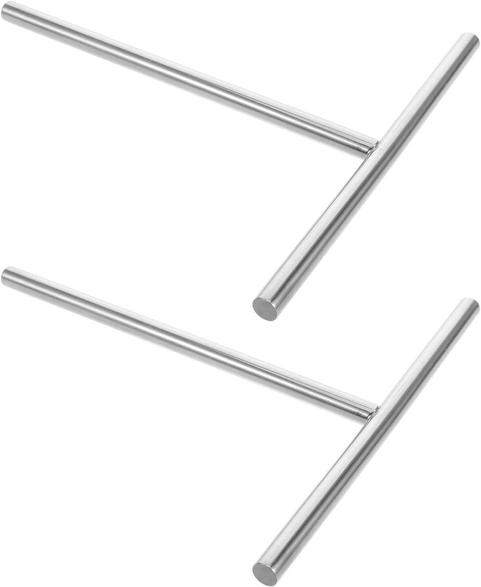 Pannenkoek Schep - Beslag Verdeeler - Bakken Thuis - Roestvrij Staal - 2 Stuks - Zilver