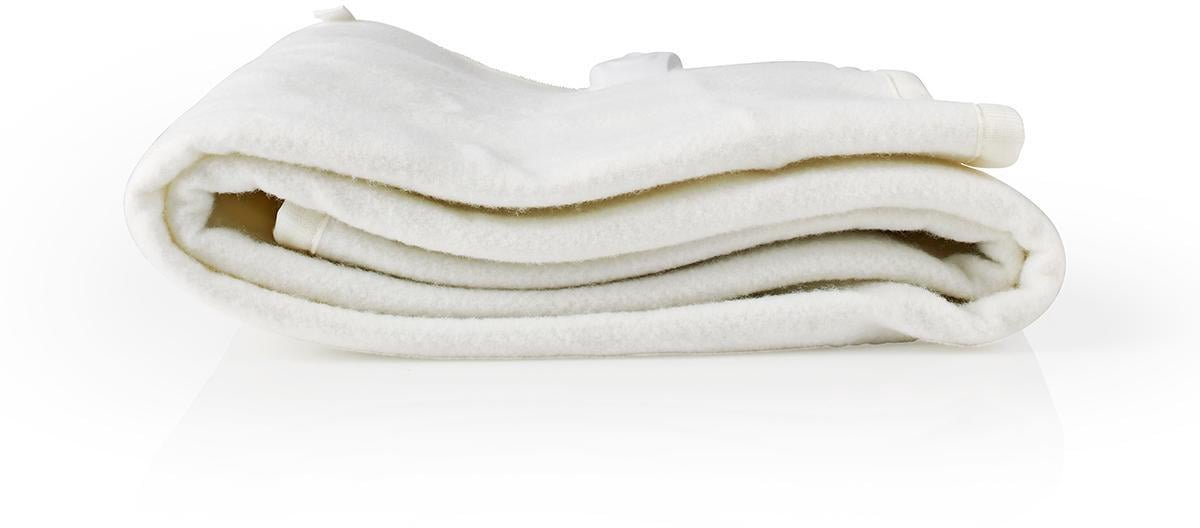 Bol.com Nedis Elektrische Onderdeken – 1 Persoon Warmtedeken – 150x80 cm – 3 Warmtestanden – Wasbaar aanbieding